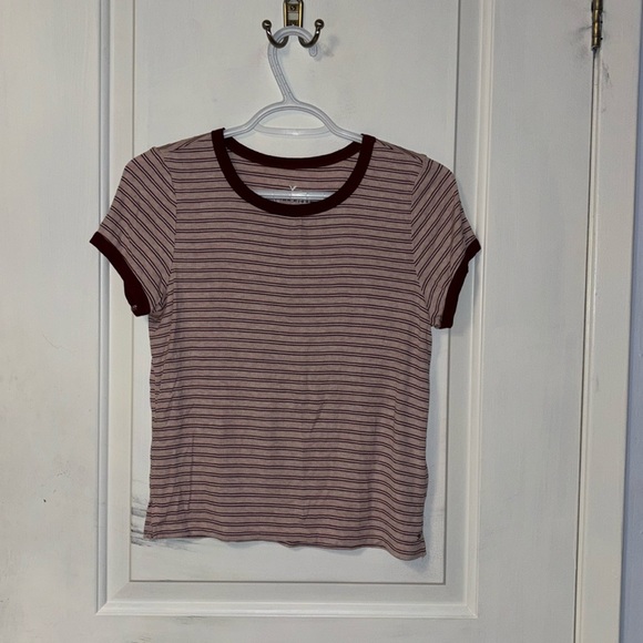 *2 for $22* American Eagle Soft and Sexy Ribbed Baby Tee - Picture 4 of 6